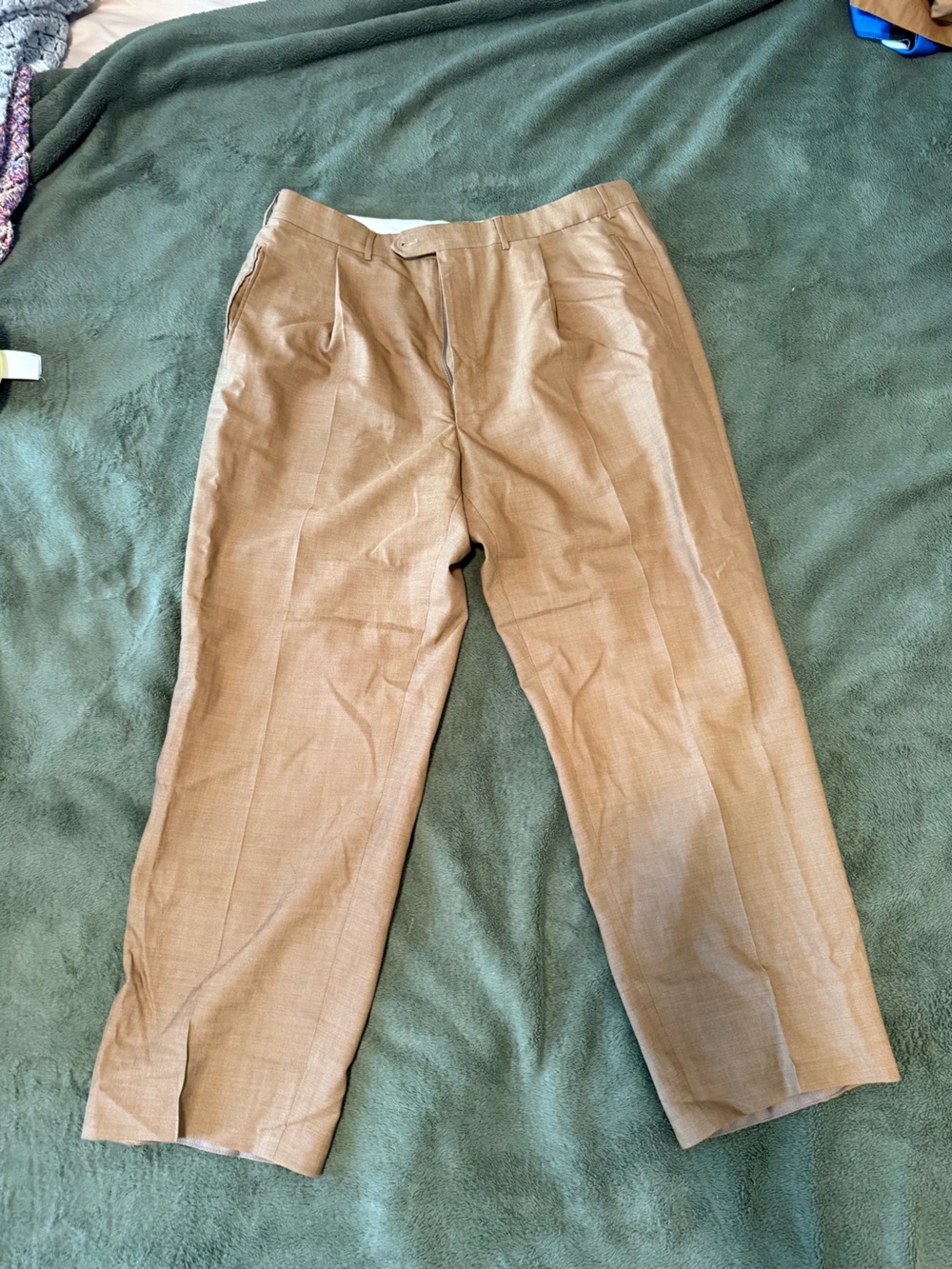 Corneliani Men's Light Brown Chinos
